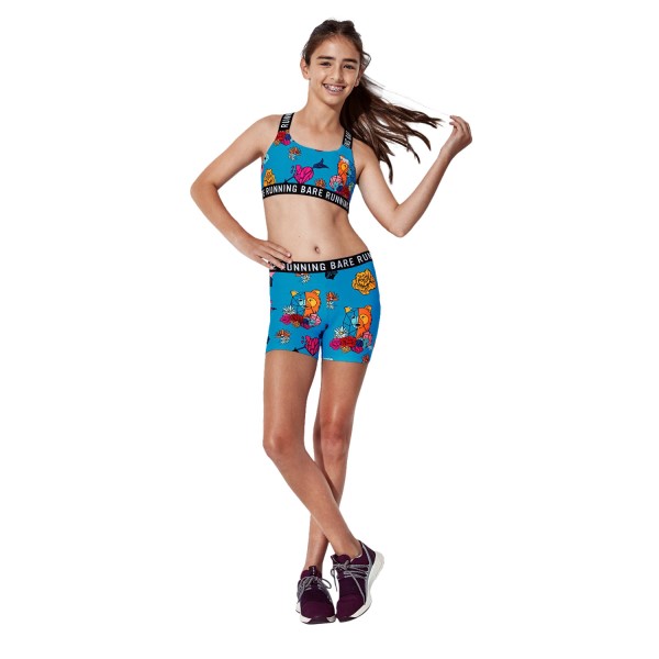 Running Bare Kids Girls Training Short Tights - Jennifer
