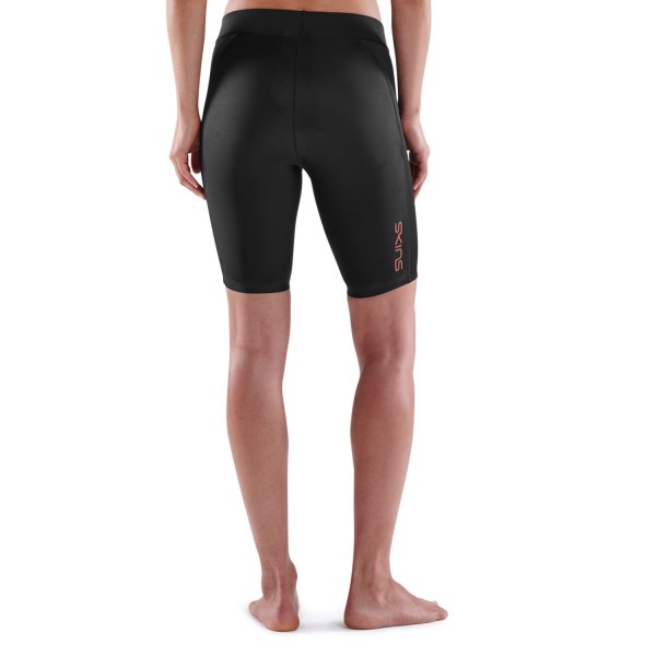 Skins Series-5 Womens Compression Half Tights - Black