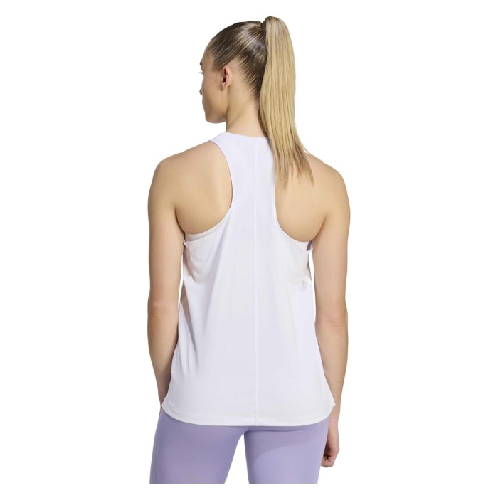 adidas ADI365 Climacool Womens Running Tank Top - Frost Purple/White - image 2
