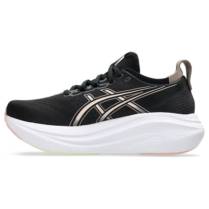 Asics Gel Nimbus 27 - Womens Running Shoes - Black/Breeze