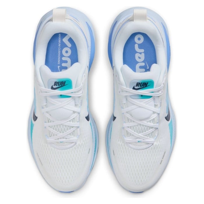 Nike Vomero 18 - Womens Running Shoes - White/Midnight Navy/Blue Fury