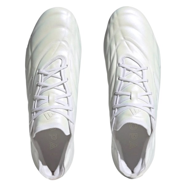 Adidas Copa Pure.1 FG - Unisex Football Boots - Cloud White/Cloud White/Zero Metallic