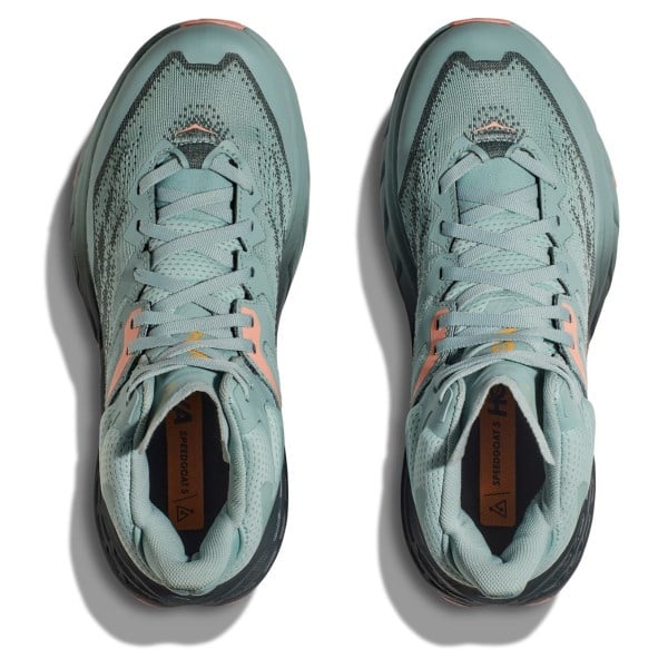 Hoka Speedgoat 5 Mid GTX - Womens Hiking Boots - Agave/Spruce