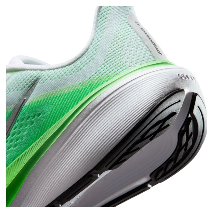 Nike Pegasus 42 - Womens Running Shoes - White/Metallic Silver/Green Strike - image 10