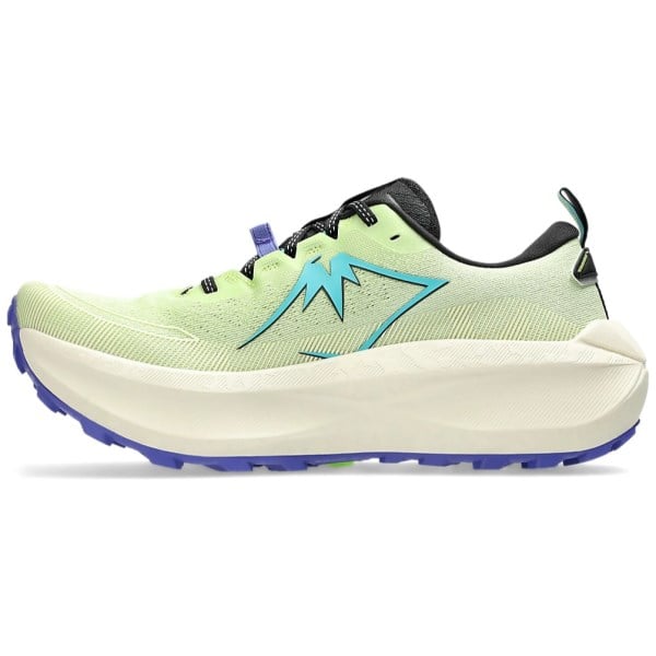 Asics Trabuco Max 4 - Mens Trail Running Shoes - Lime Green/Black