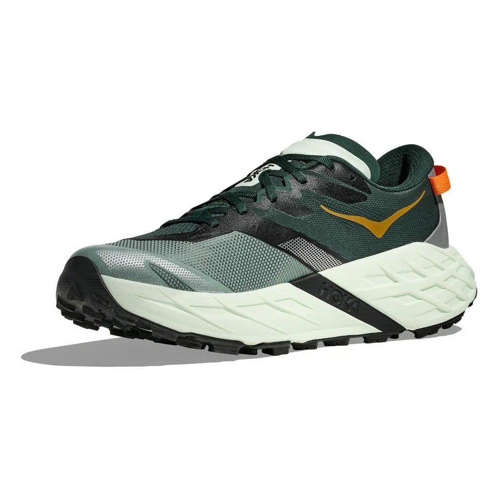 Hoka Speedgoat 7 - Mens Trail Running Shoes - Bay Leaf/Sea Glass