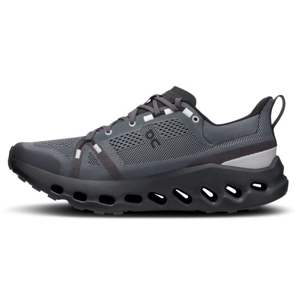 On Cloudsurfer Trail - Mens Trail Running Shoes - Eclipse/Black