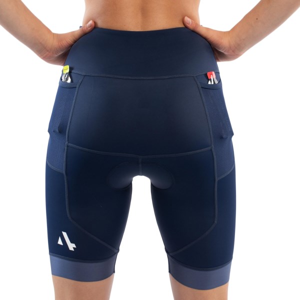 Sub4 Action Womens Triathlon Shorts - Navy
