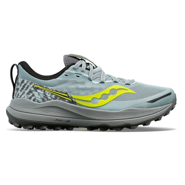 Saucony Xodus Ultra 2 - Womens Trail Running Shoes - Glacier/Ink