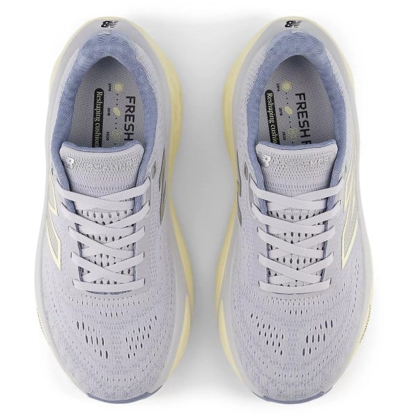New Balance Fresh Foam X More v5 - Womens Running Shoes - Pearl Grey/Dusk/Shower Calcium