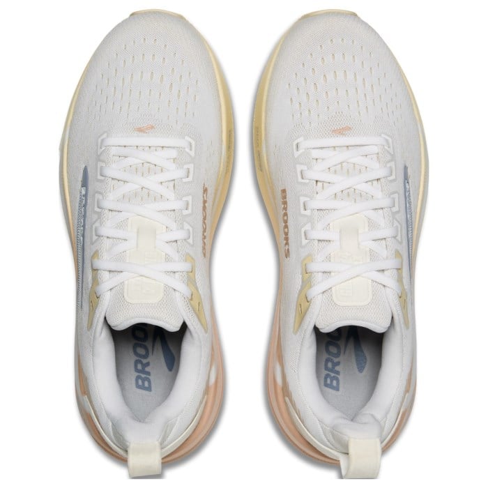 Brooks Ghost Max 4 - Womens Running Shoes - White/Rose/Rutabaga - image 6