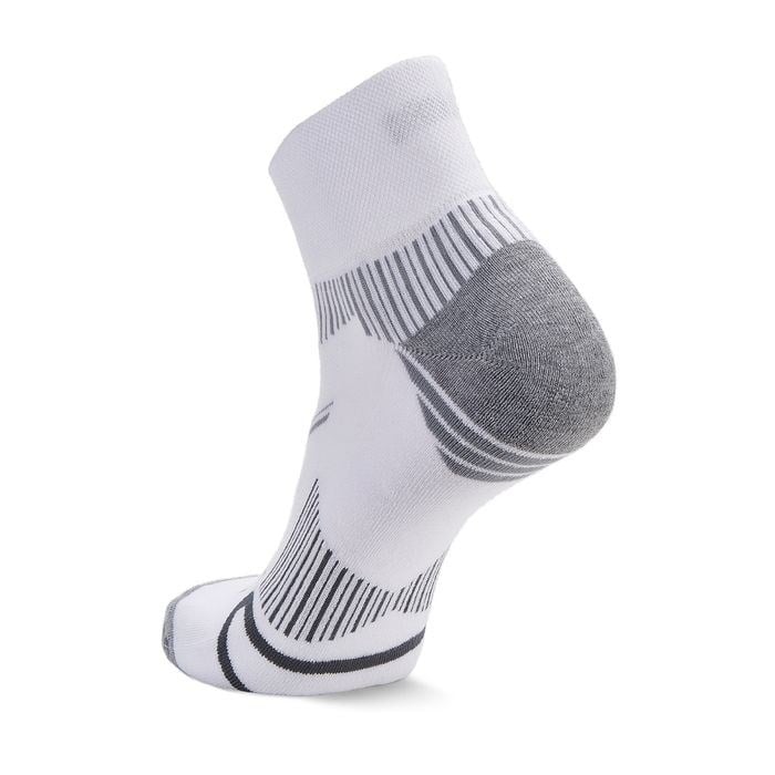 Balega Enduro Quarter Running Socks - White