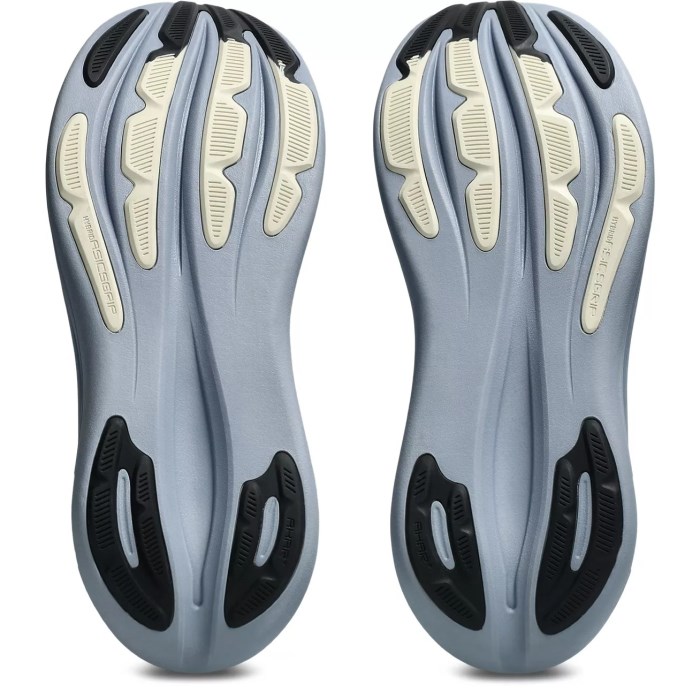 Asics Gel Nimbus 28 - Mens Running Shoes - Grey Blue/Black