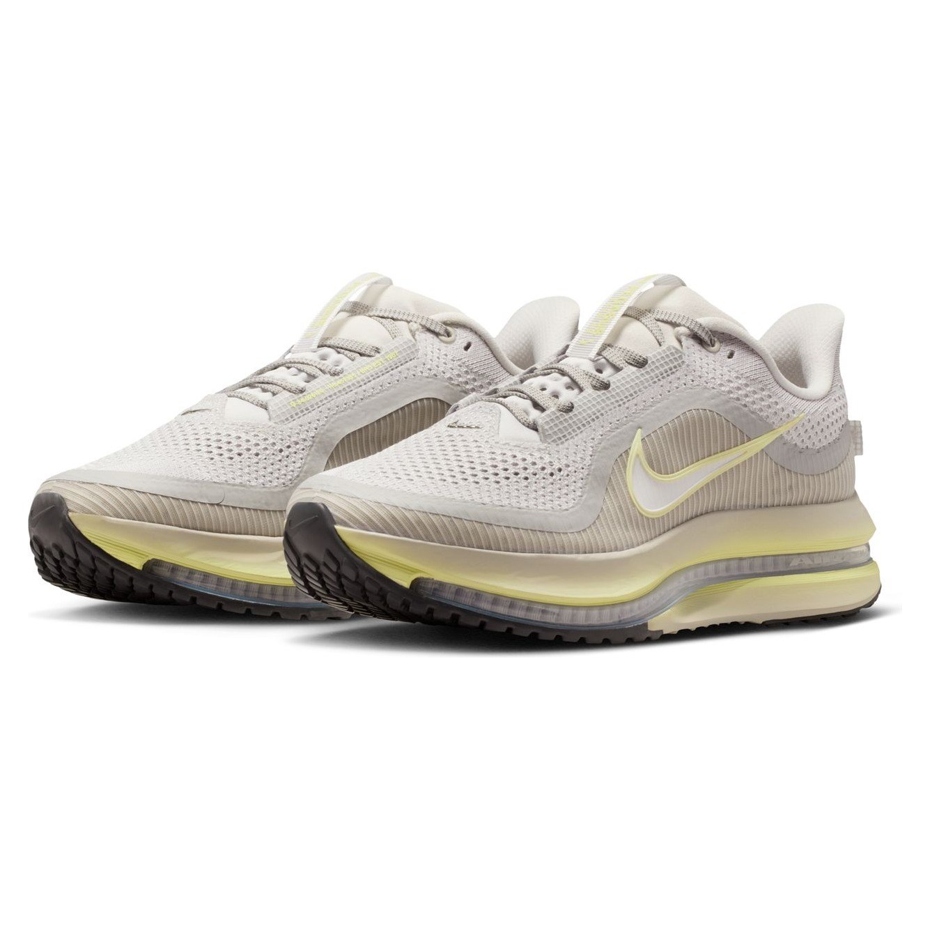 Nike Pegasus Premium - Womens Running Shoes - Moon Particle/Vast Grey/Life Lime