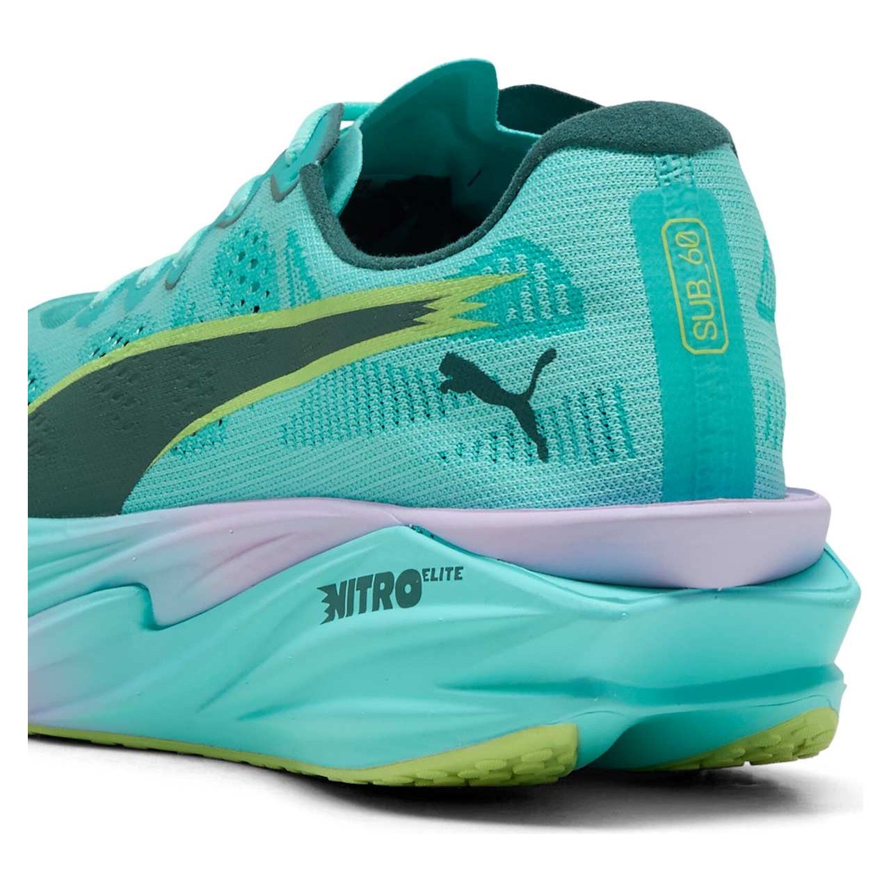 Puma Deviate Nitro Elite 4 Hyrox - Womens Running Shoes - Intense Mint/Light Lavender - image 4