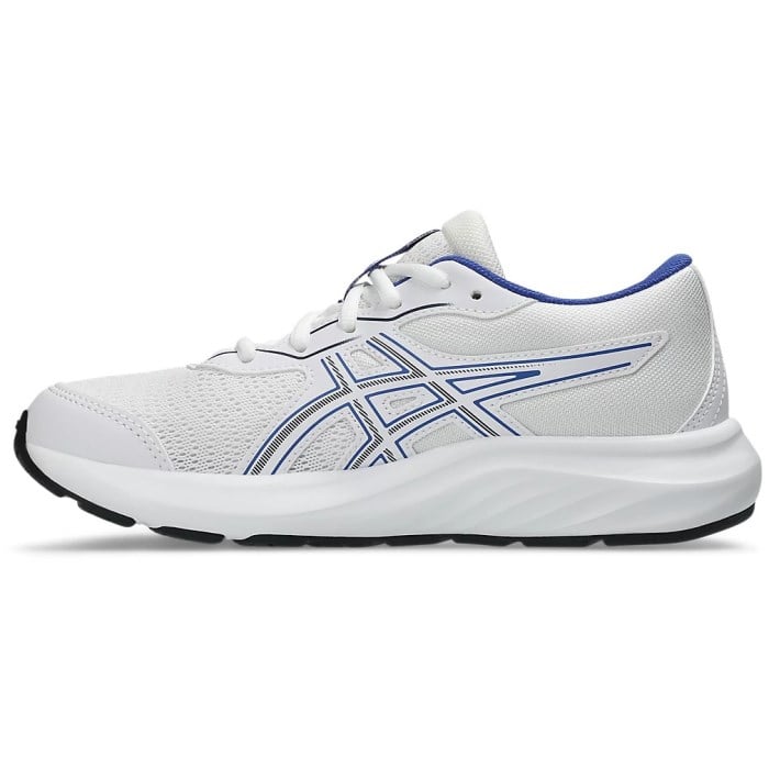 Asics Contend 9 GS - Kids Running Shoes - White/Midnight