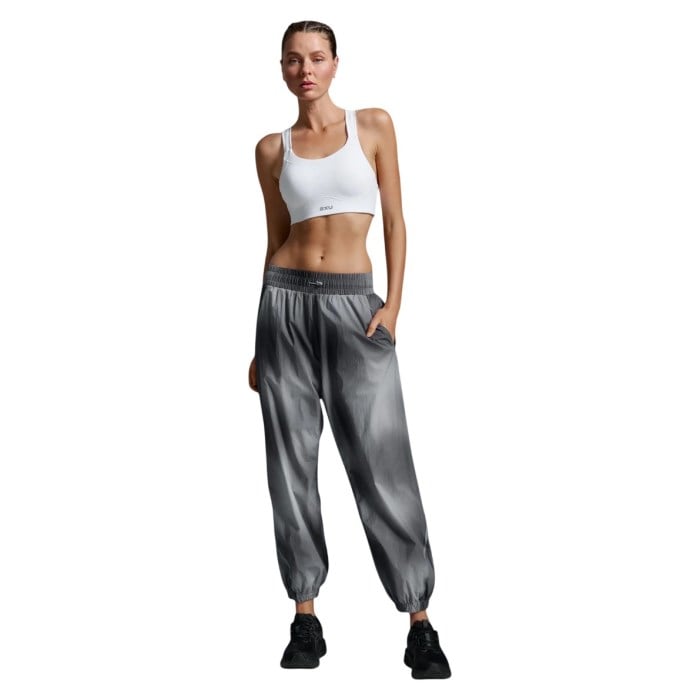 2XU Aero Womens Oversized Jogger Pants - Weathervane Digital Fill/Silver Reflective - image 3