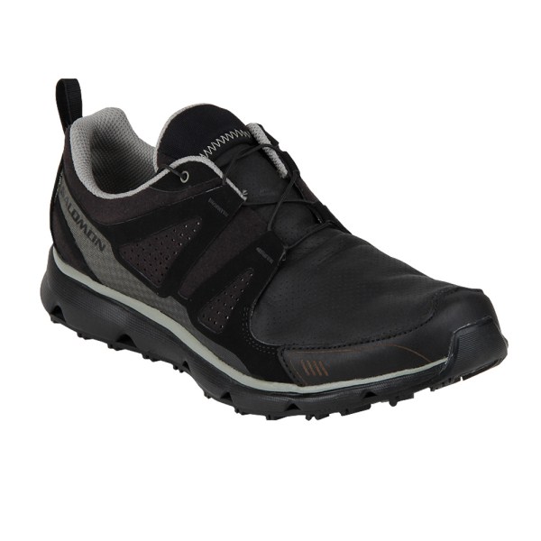 Salomon S-Wind Premium - Mens Hiking Shoes - Black/Dark Titanium