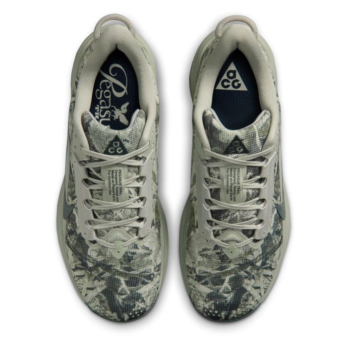 Nike ACG Pegasus Trail - Mens Trail Running Shoes - Spruce Fog/Black Spruce/Sea Glass - image 4
