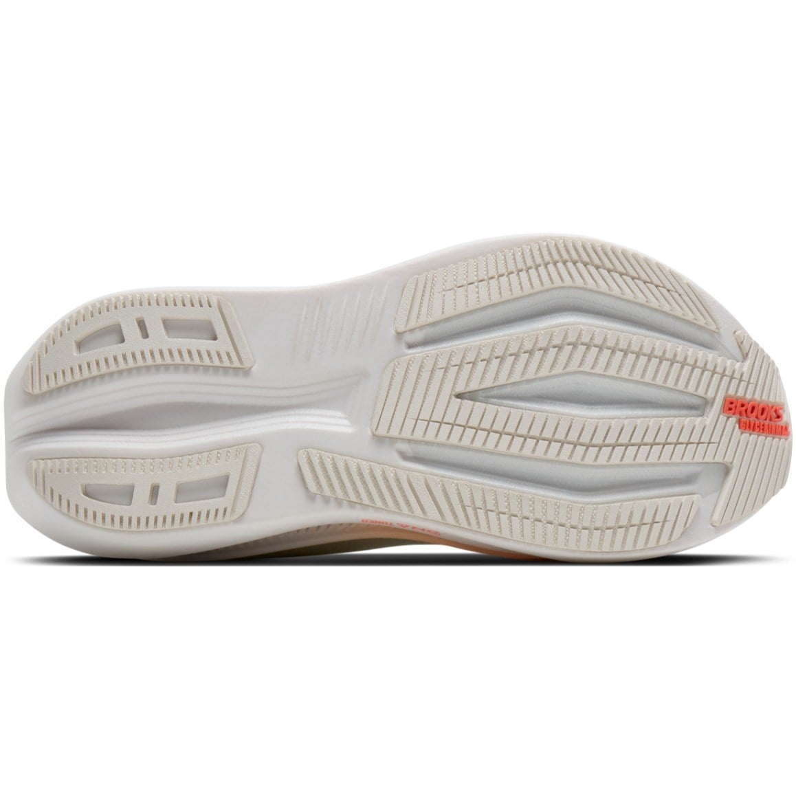 Brooks Glycerin Max 2 - Womens Running Shoes - White/Coral/Peach