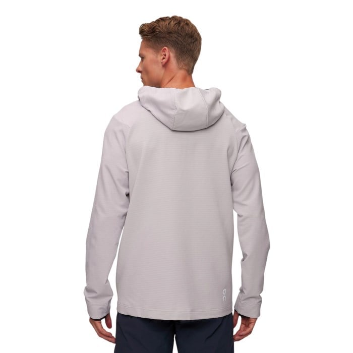 On Mens Pace Hoodie - Glacier