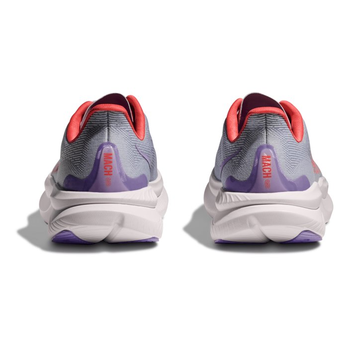 Hoka Mach 6 - Womens Running Shoes - Pale Dusk/Gull