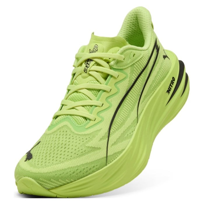 Puma Deviate Pure Nitro - Mens Running Shoes - Sunny Lime/Puma Black - image 5