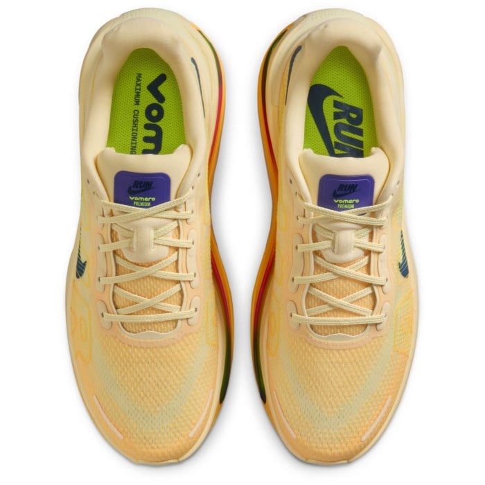 Nike Vomero Premium - Mens Running Shoes - Alabaster/Blue Void/Citron Pulse