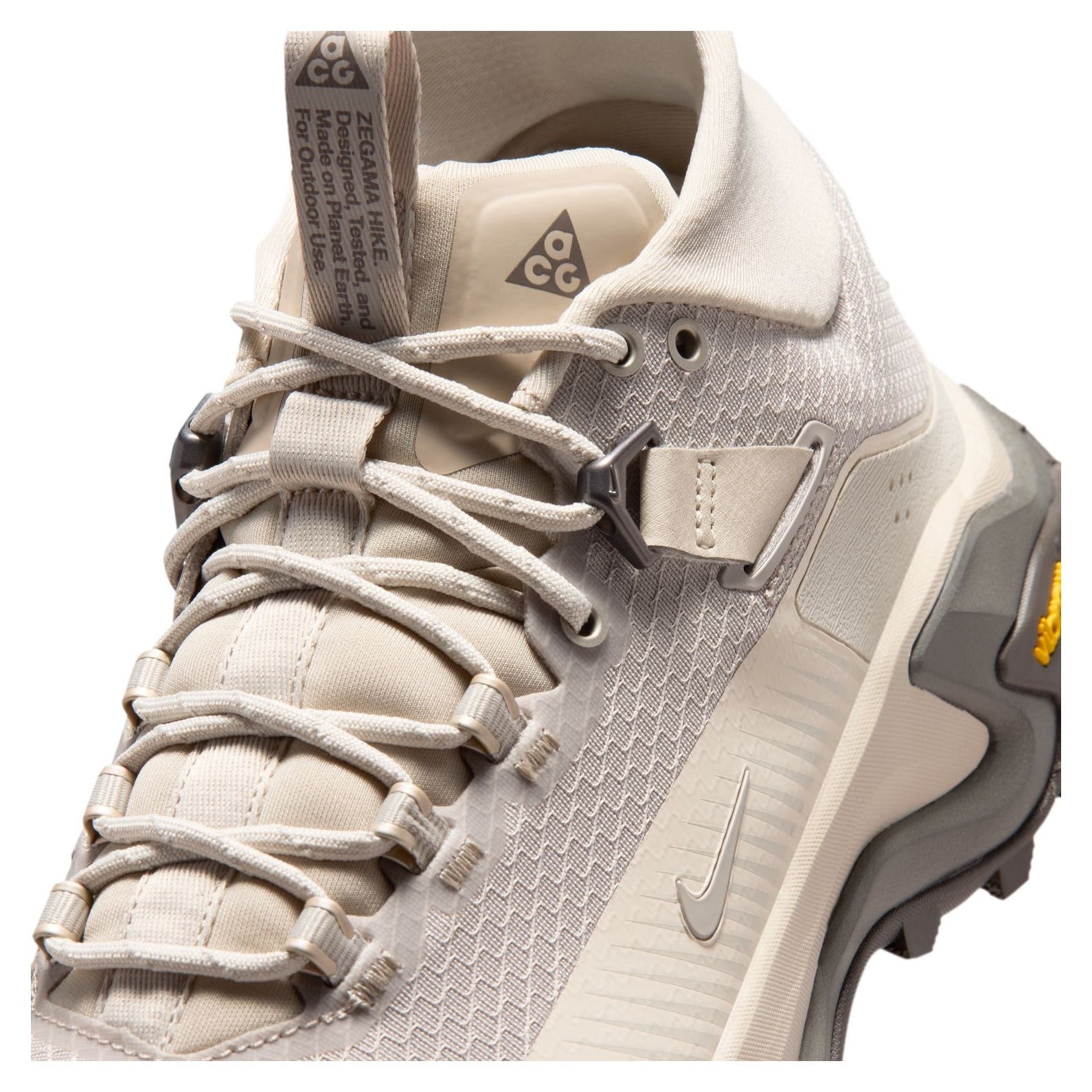 Nike ACG Zegama Hike - Womens Hiking Shoes - Cream/Light Orewood/Brown Cave Stone - image 9