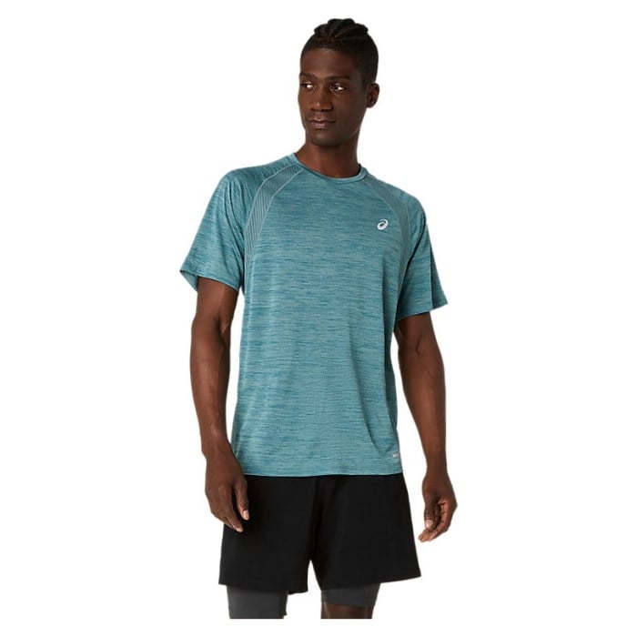 Asics Road Mens Running Short Sleeve Top - Foggy Teal