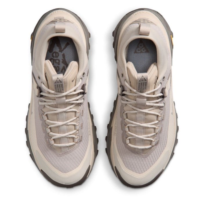 Nike ACG Zegama Hike - Womens Hiking Shoes - Cream/Light Orewood/Brown Cave Stone - image 6