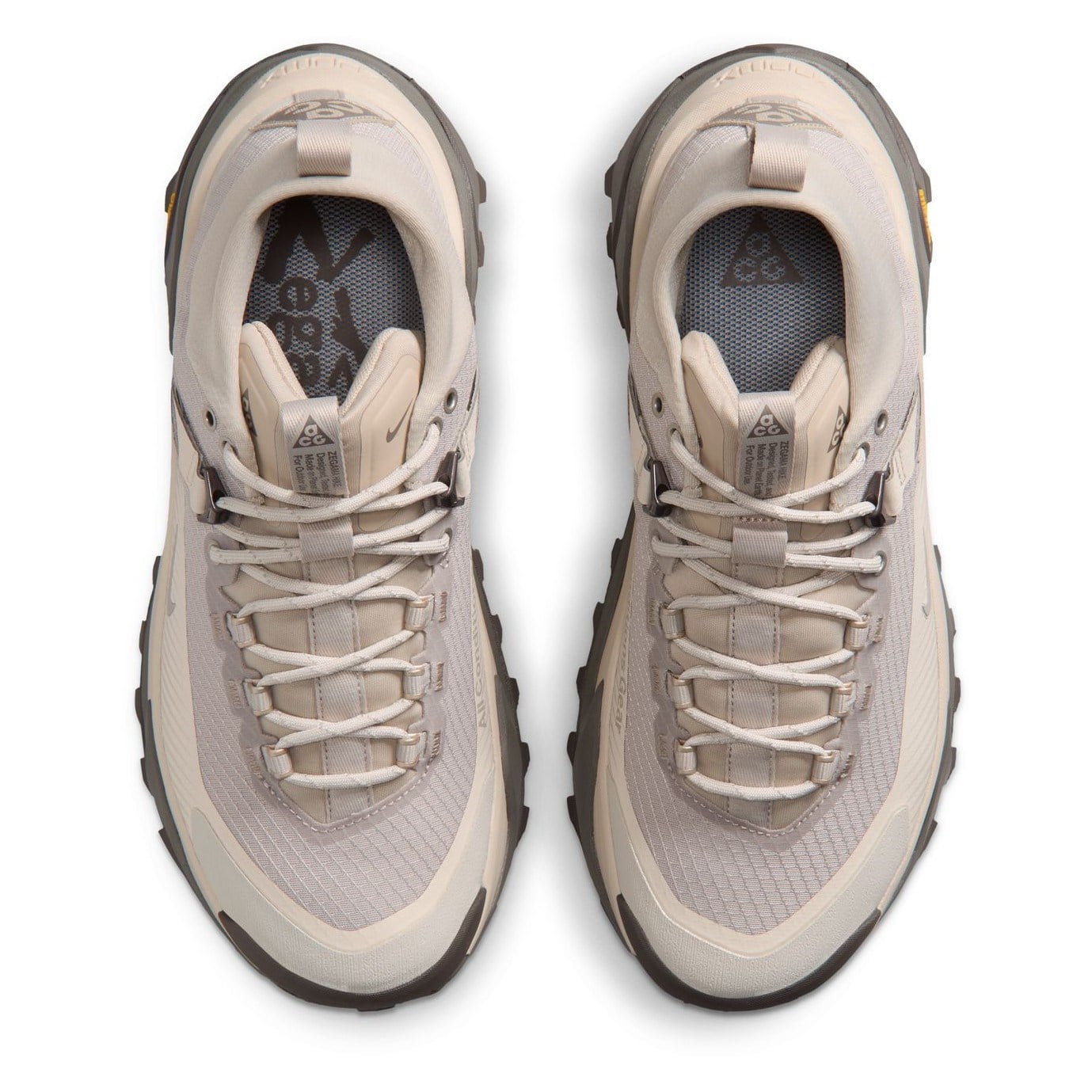 Nike ACG Zegama Hike - Womens Hiking Shoes - Cream/Light Orewood/Brown Cave Stone - image 6