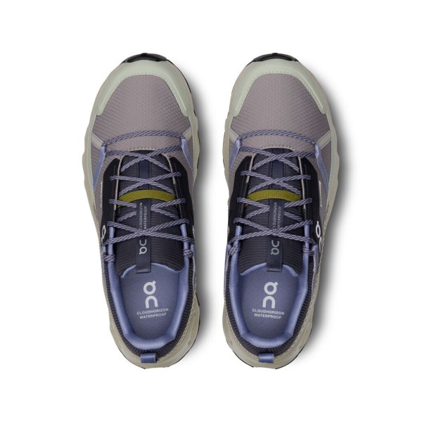 On Cloudhorizon Waterproof - Womens Hiking Shoes - Iron/Chalk