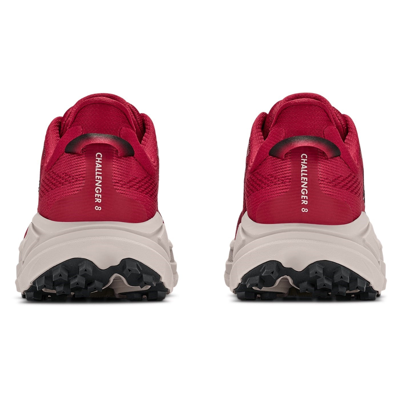 Hoka Challenger 8 - Mens Trail Running Shoes - Red Agate/River Rock Grey - image 5