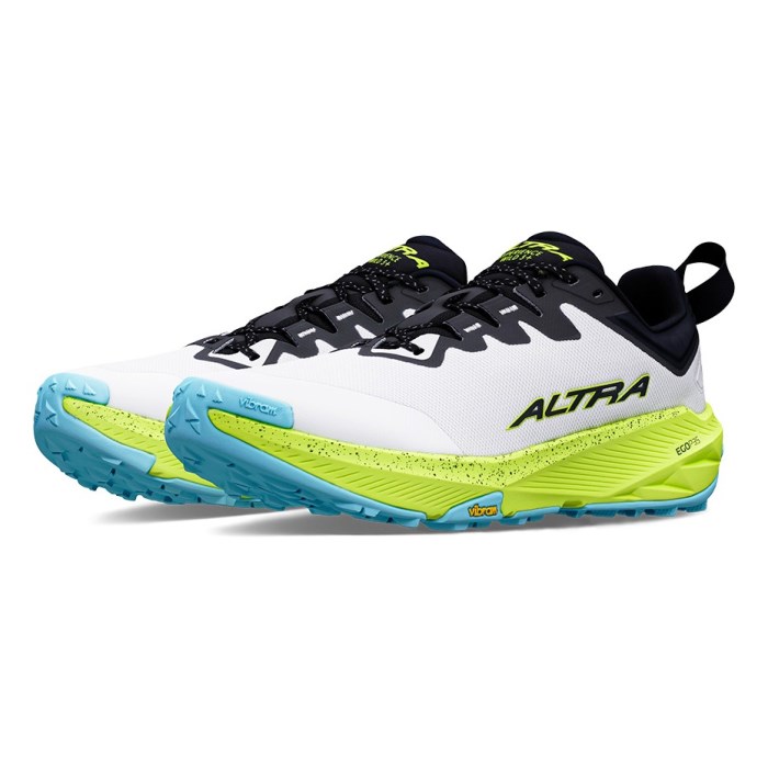 Altra Experience Wild 3+ - Mens Trail Running Shoes - White/Lime