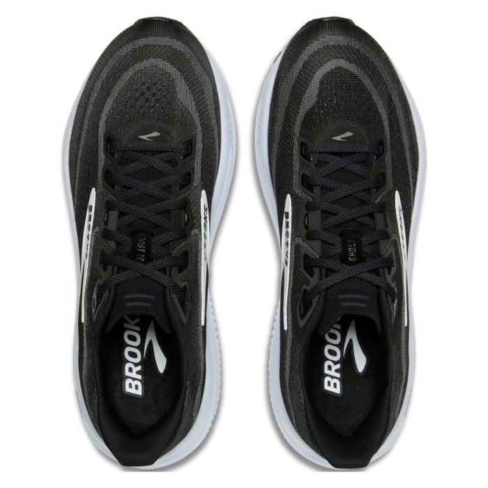 Brooks Ghost 18 - Womens Running Shoes - Black/Grey/White