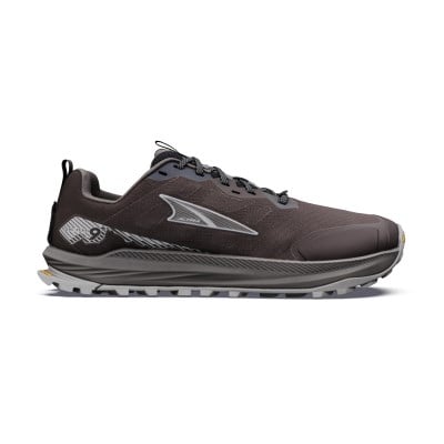 Altra Lone Peak 9+ - Mens Trail Running Shoes - Chocolate Torte Silver/Dark Gull Grey