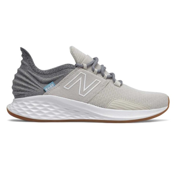 New Balance Fresh Foam Roav - Womens Running Shoes - Moonbeam/Light Aluminium