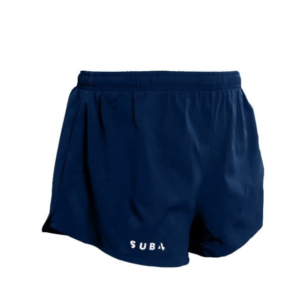Pro 2 Inch Split Mens Running Shorts - Navy