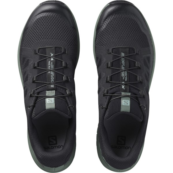 Salomon XA Elevate - Mens Trail Running Shoes - Black/Balsam Green/Black