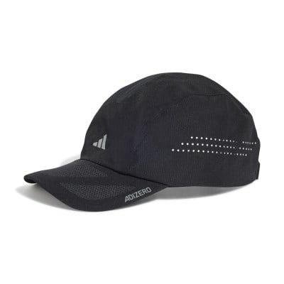 adidas RUNxADIZERO Lightweight Climacool Cap - Black/Reflective Silver