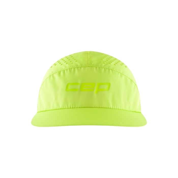 CEP Pro Run Unisex Ultralight Cap - Lime