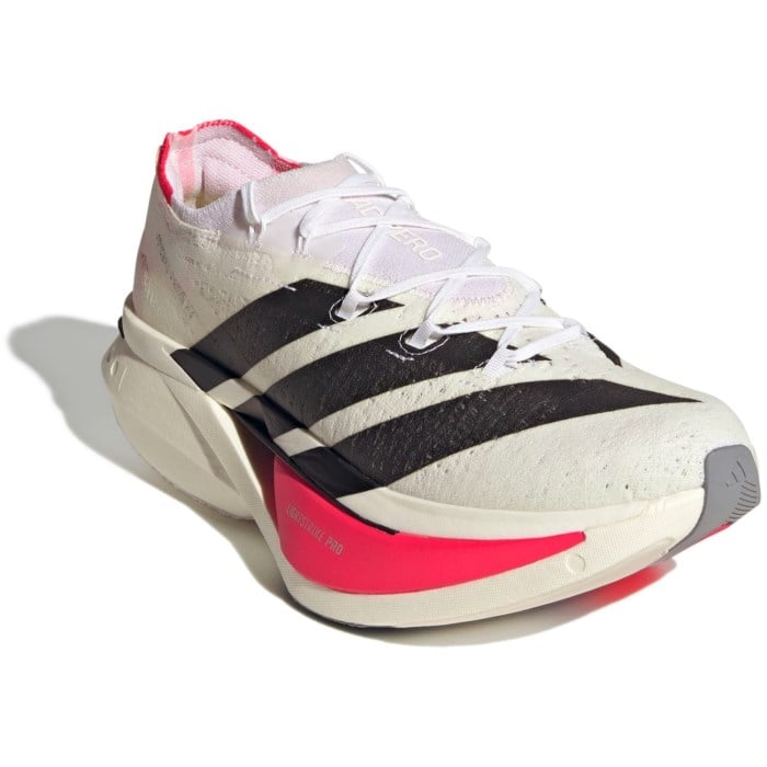 adidas Adizero Prime X 3 Strung - Unisex Racing Shoes - Cloud White/Core Black/Lucid Red