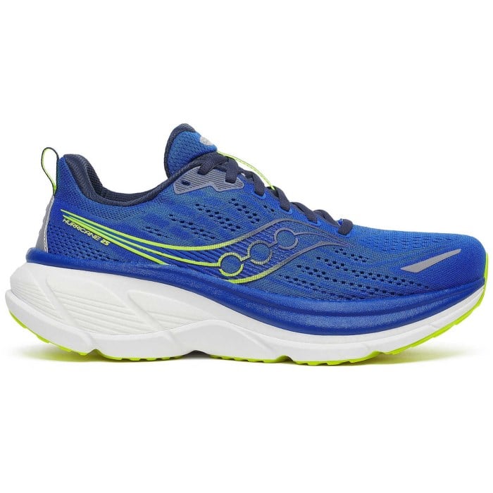 Saucony Hurricane 25 - Mens Running Shoes - Lapis/Citron