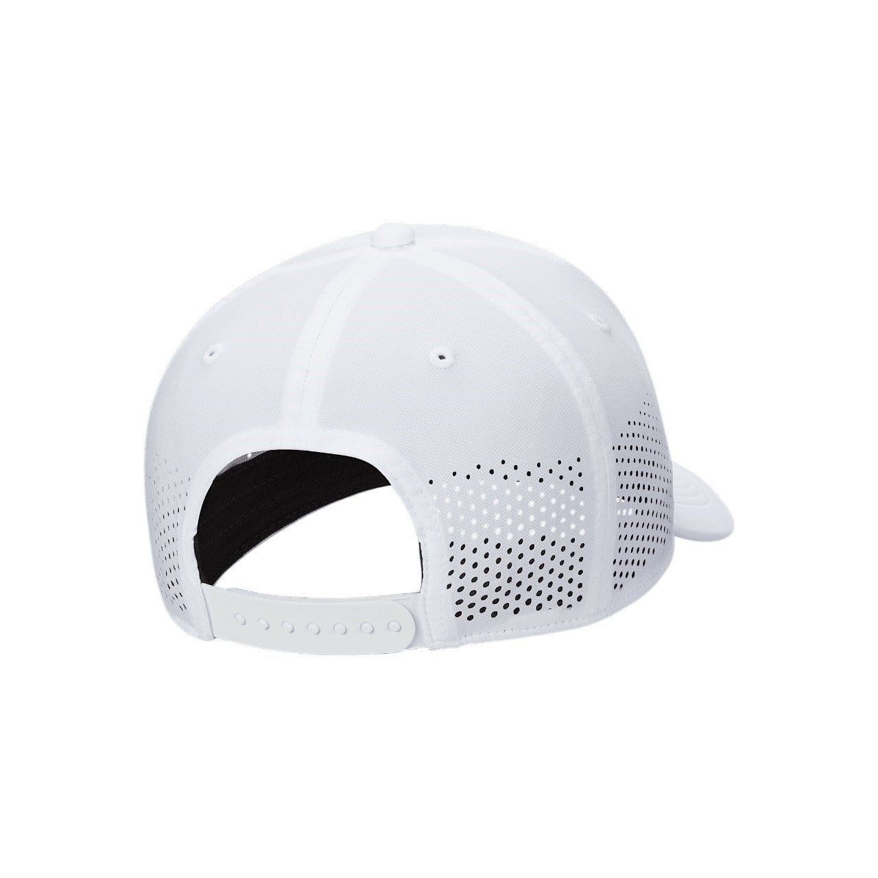 Nike Dri-Fit ADV Club Structured Swoosh Cap - White/Black