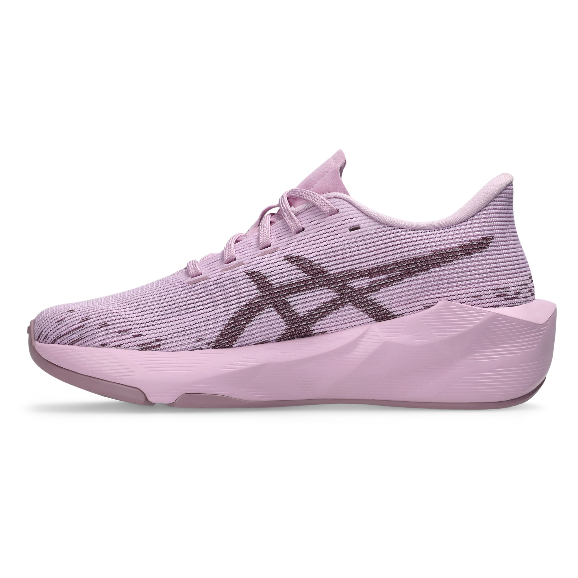 Asics Novablast 6 GS - Kids Running Shoes - Hazy Lilac/Dark Prune - image 3