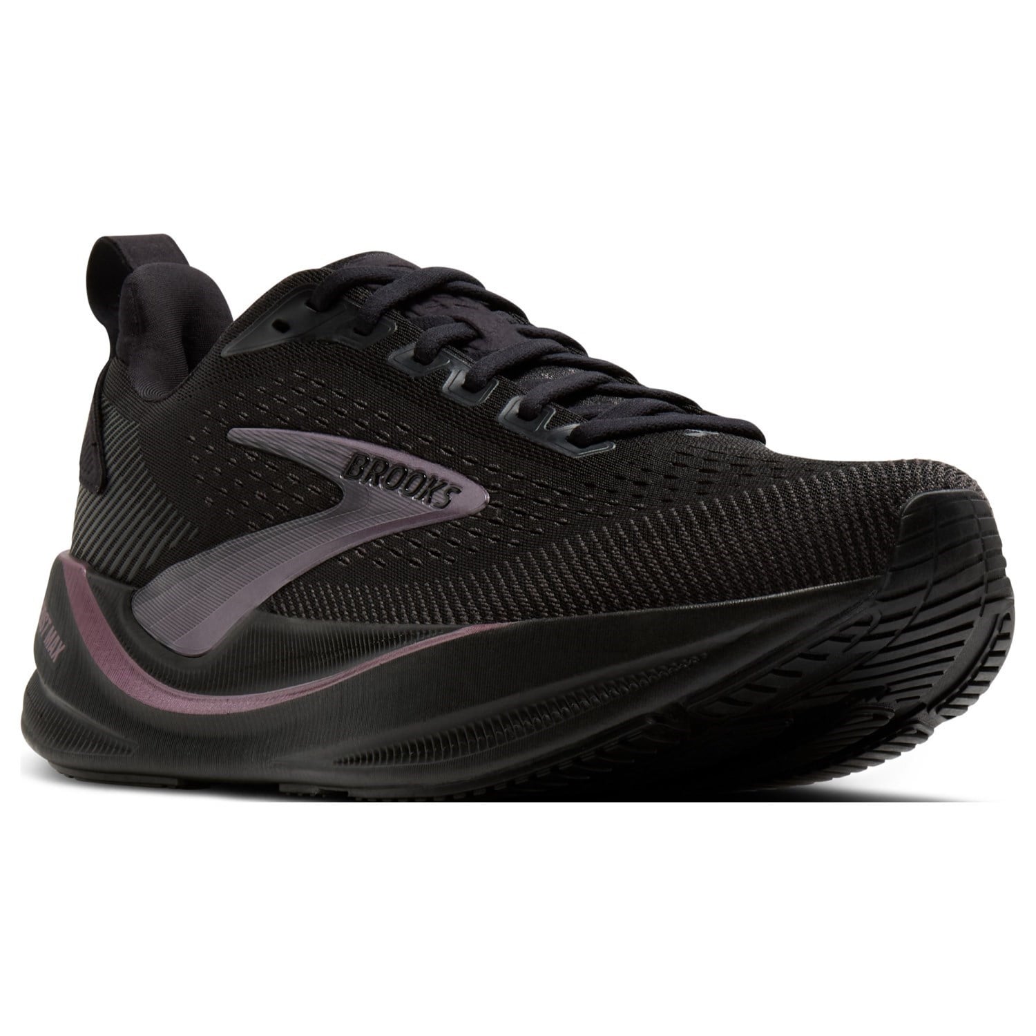 Brooks Ghost Max 4 - Womens Running Shoes - Black/Black/Rose Gold - image 3