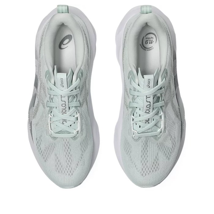 Asics NovaBlast 5 Surihaku - Womens Running Shoes - Pure Aqua/Seal Grey
