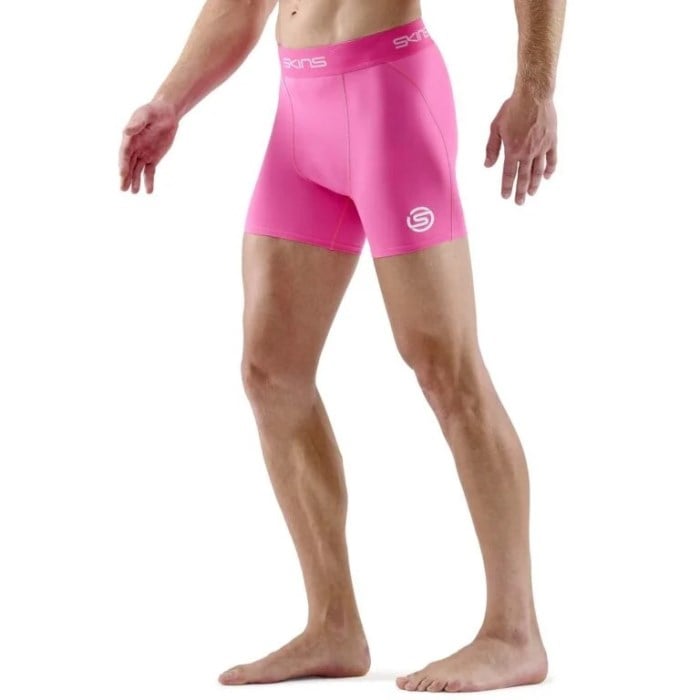 Skins Series-1 Mens Compression Shorts - Bright Pink