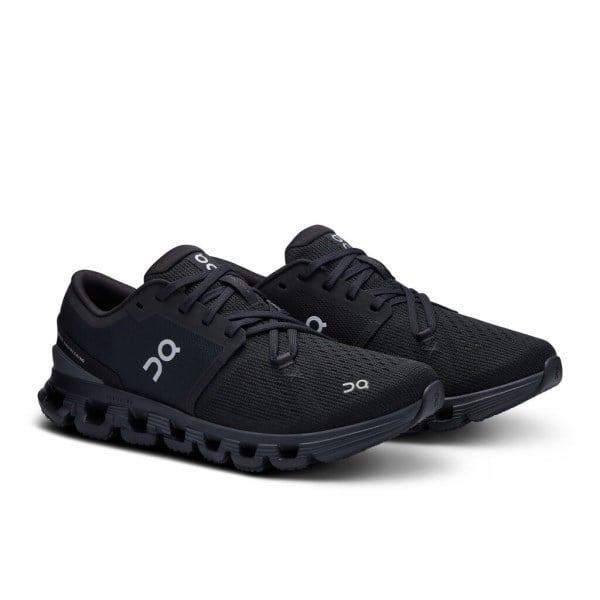 On Cloud X 4 - Womens Running Shoes - Black/Eclipse
